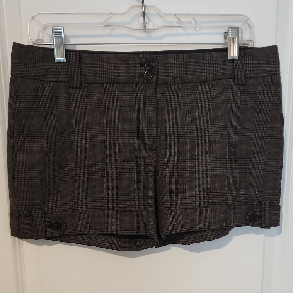 Juicy Couture Brown Plaid Women's Shorts!